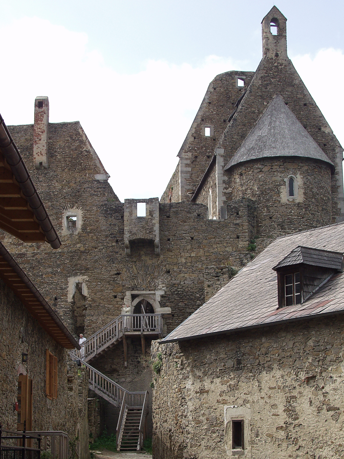 Aggstein Ruin - Inner Courtyard