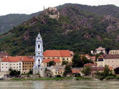 Drnstein on the Danube (Richard the Lion Hearted's Imprisonment Castle Ruin is above