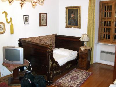 The Blood Countess's Bedroom where I slept.