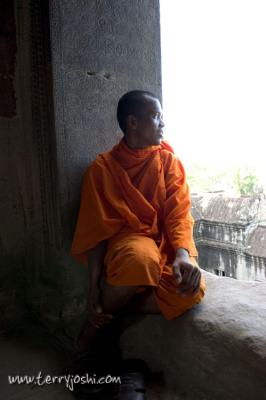 another monk at Angkor