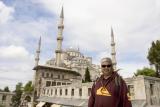 at the blue mosque