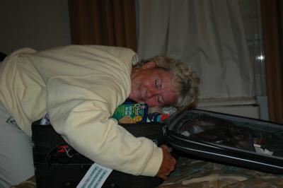 Glenna's Luggage Lost but Found.  Whew!
