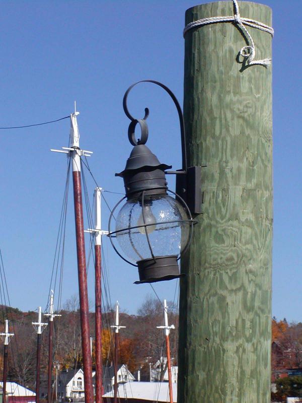Lantern in Camden Harbor