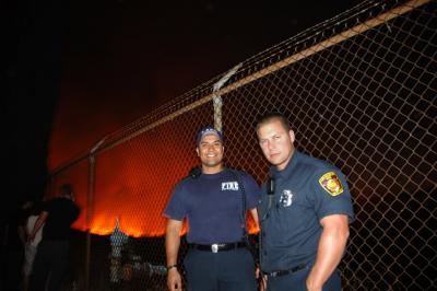Mike and Christian,  Los Angeles City Firefighters