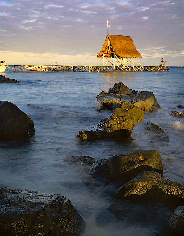 The Lone fisherman by Quentin Bargate
