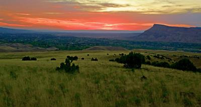 Hometown Sunset by Albert Yanowich Jr.