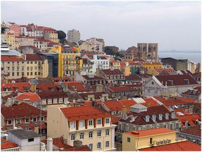 Cathedral and Lisbon's Roofs
