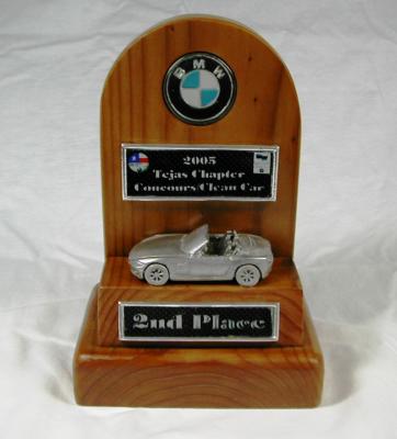 2001 BMW Z3 - 2nd Place Concours