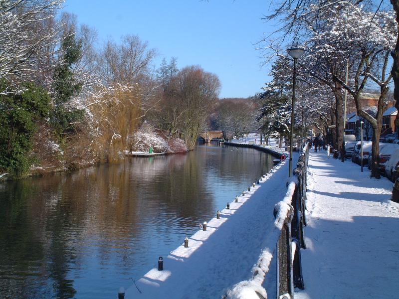 Riverside walk