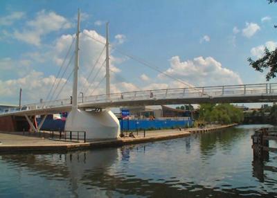 The Millennium Bridge Norwich