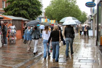 A Rainy Day in Norwich