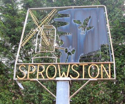 Sprowston Village sign