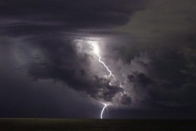 Storm over the Gulf of Mexico