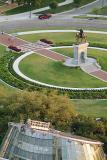 Hermann Park Sam Houston statue from Warwick 01