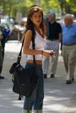 Princeton Nassau St young woman at bank 01
