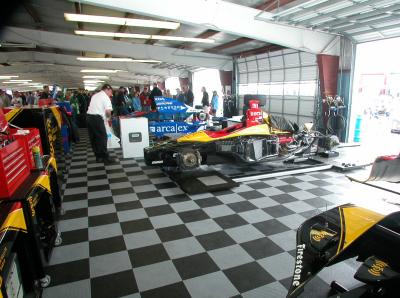 Inside Garage area