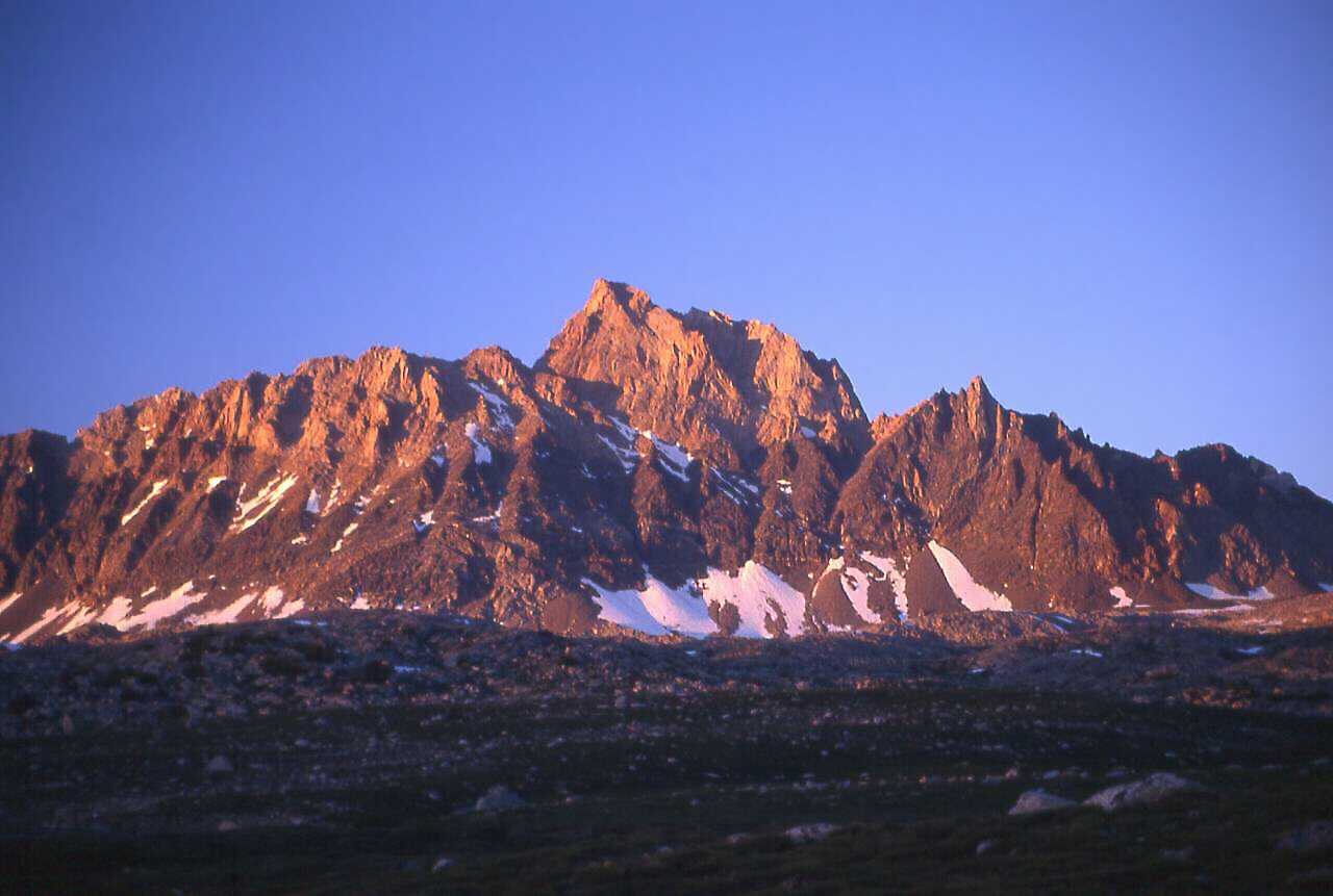 Alpenglow on Mount Humphreys