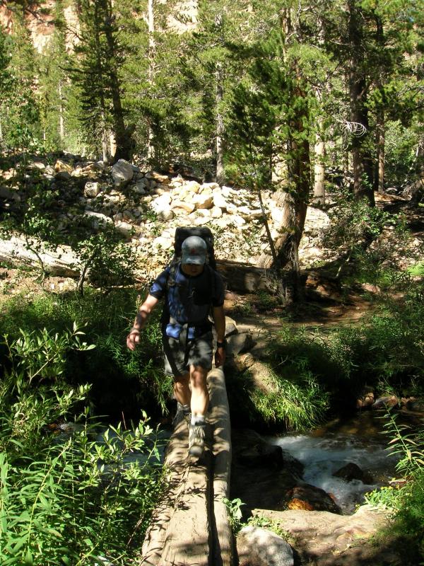 Crossing Bishop Creek