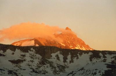 Mount Humphreys at Sunset