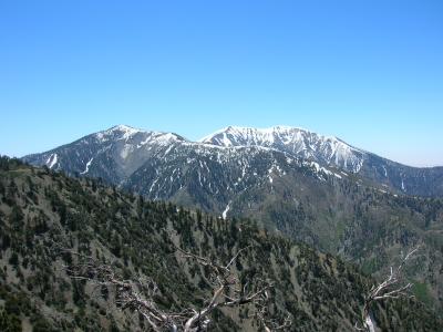Pine Mountain and Mount Baldy