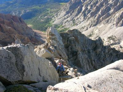 Climbing Mount Emerson, Aug 2005
