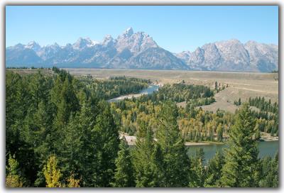 Grand Teton Mountain Range