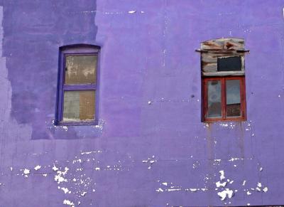 violet wall