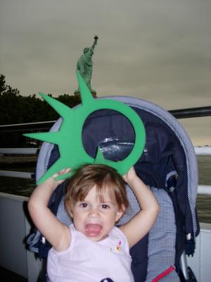 Leaving Liberty Island