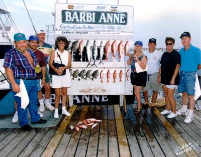 1995 - Liz and Jerry Kettleman after fishing excursion