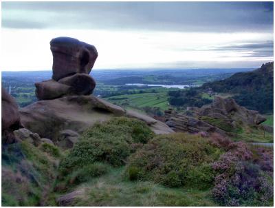 View from Ramshaw Rocks