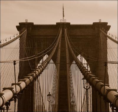 Lines of the Brooklyn Bridge 2
