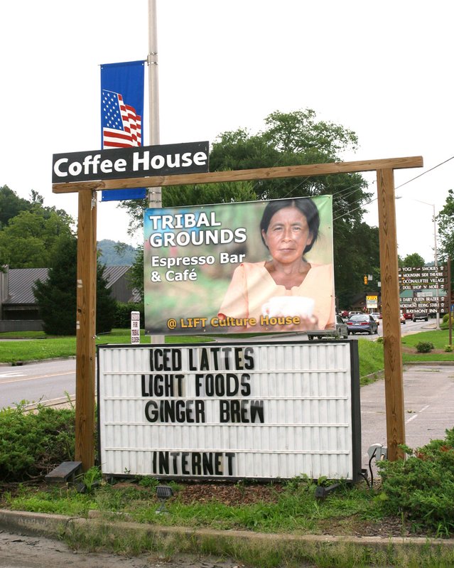 Indian Grounds (that is, coffee grounds)
