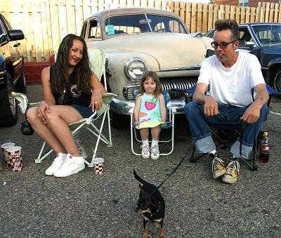 Old Car and  Dog at Porkys.jpg