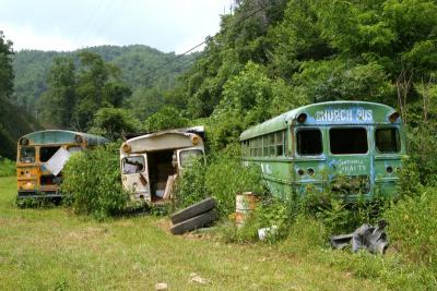 Abandoned Church Bus