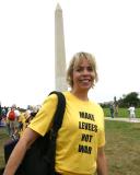 Make Levees not war - a free T Shirt like the one I was given!