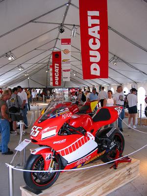 Ducati Museum Tent