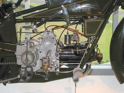 Guzzi motor detail