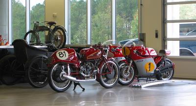 Guzzi Gambalunga & MV Agusta in the Garage