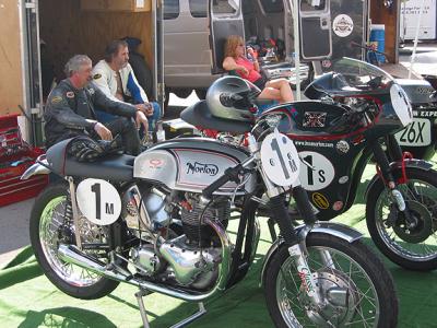Norton in the Paddock