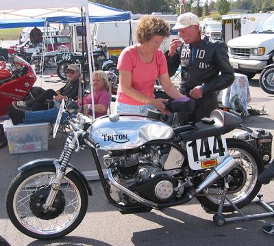 AHRMA Races at Barber Motorsports Park Oct 2004