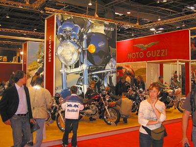 Moto Guzzi booth