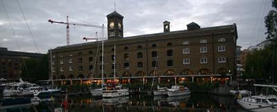 Evening at St Katharines Dock