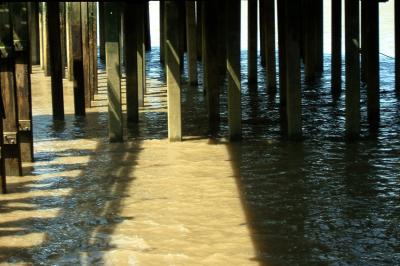 Pilings and the Thames