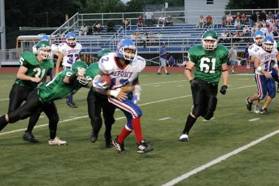 Seton Catholic Central High School's Varsity Football Team vs Deposit