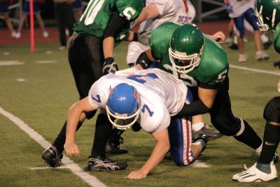 Nick DePofi causing another fumble in the 1st quarter