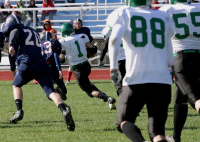 Jeremy Sedelmeyer breaking free for a big play