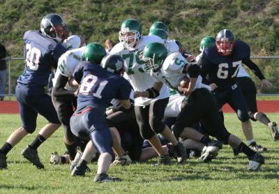 Jeremy Sedelmeyer running off-tackle