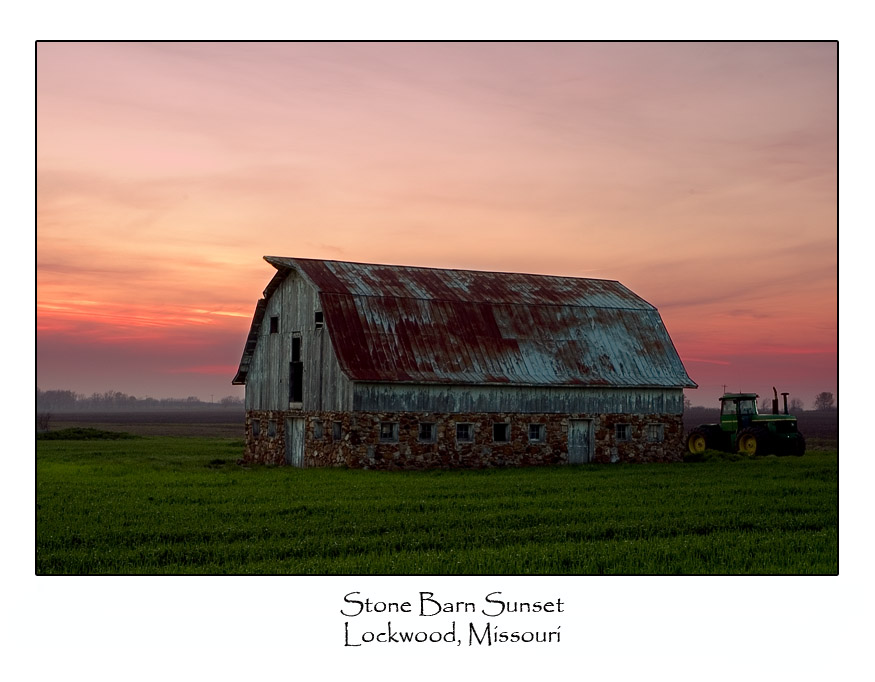 Stone Barn Sunset.jpg (Up To 20 x 30)