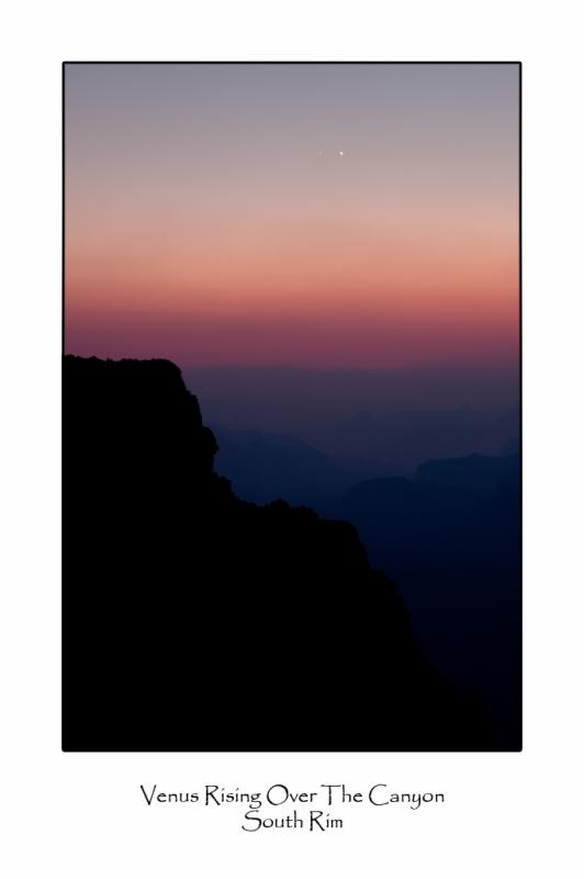 Venus rising in Canyon Twilight.jpg (Up To 30 x 45) 