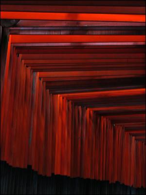 Gates at the Fushimi Inari shrine